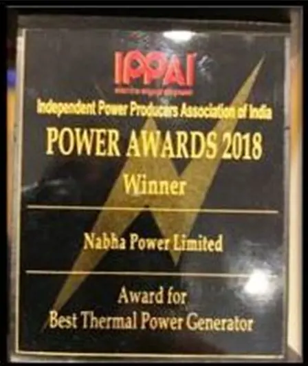 IPPAI Award – Best Thermal Power Generator